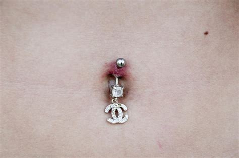 chanel navel piercing|best way to get navel piercing.